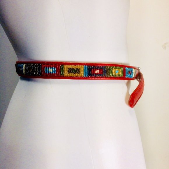 Brighton Beaded Western Native American Belt main image 7